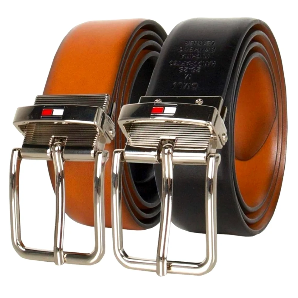 NWT Boy's Tommy Hilfiger Reversible Leather Belt